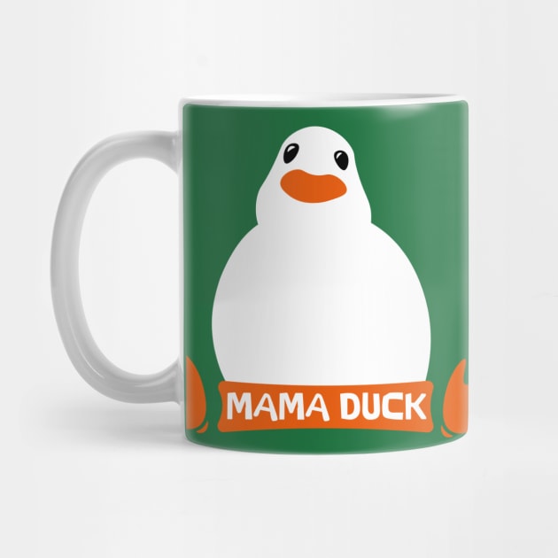Duck mama mom mommy goose mothers by Houseinthevillage